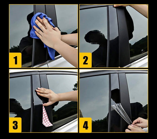 Car Pillar Posts Trim Decorative Cover For 2017-2022 Honda CR-V Accessories