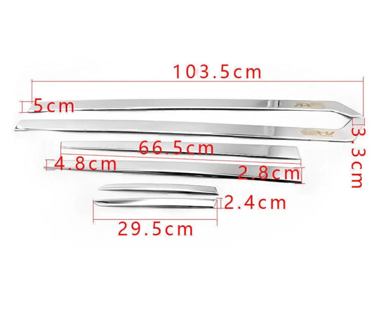 For 2017-2022 Honda CR-V CRV Stainless Steel Door Side Body Molding Trim Cover