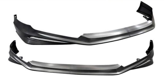 For 13-15 Honda Accord 4Dr JDM MD Style Front Bumper Lip Spoiler Chrome Molding