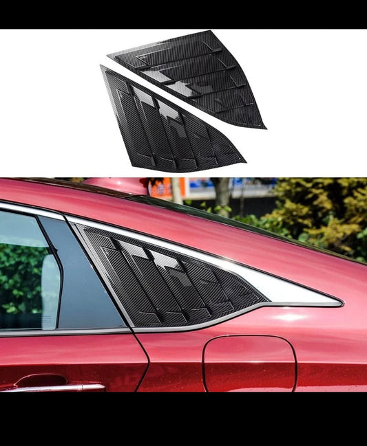 Honda Accord 2022 2021 2018-2020 Accessories Rear Side Window Louvers