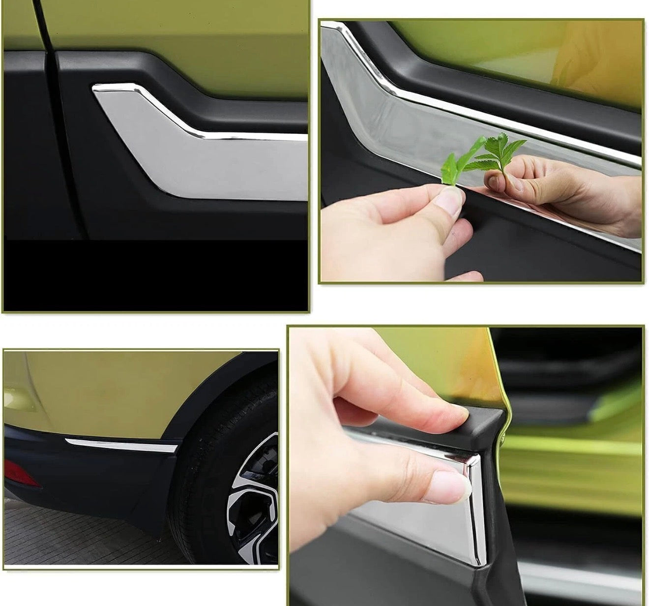 For 2017-2022 Honda CR-V CRV Stainless Steel Door Side Body Molding Trim Cover