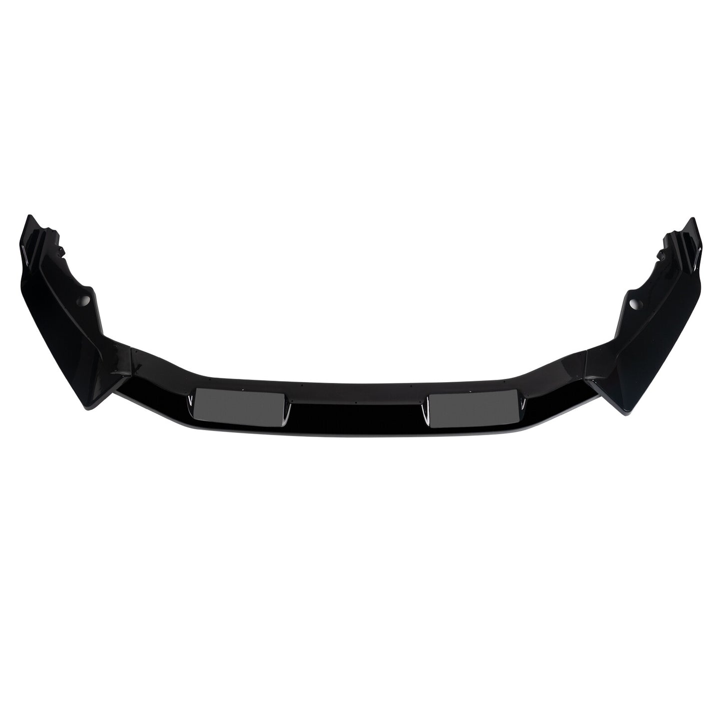Front Bumper Lip Splitter Spoiler Body Fit For 2020-2022 Honda CR-V Glossy Black